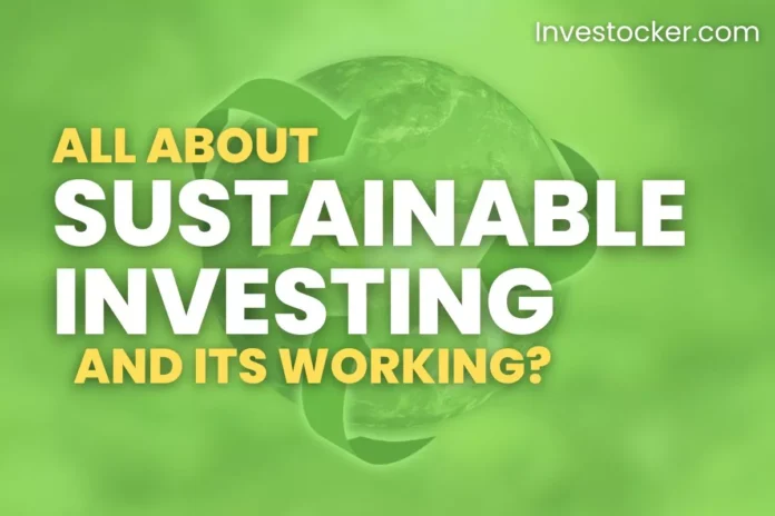 What is Sustainable Investing And How it Works - Investocker